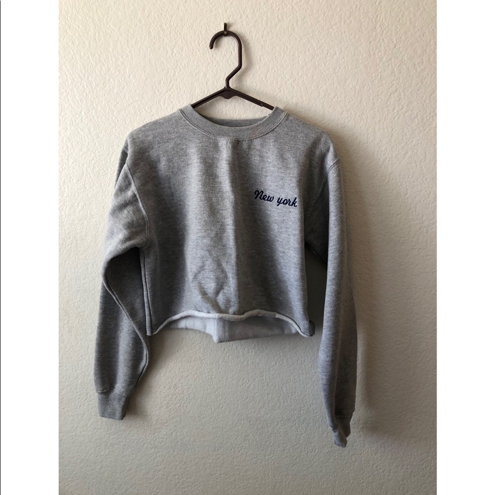 New York Crop sweater